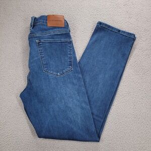 LUCKY BRAND Jean Size 10/30L ZOE High Rise Straight Leg Medium Wash Denim